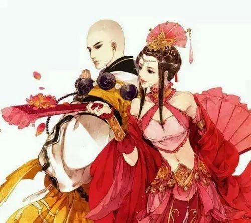 公主与和尚,这貌似很香艳的组合,在历朝历代确实罕见.